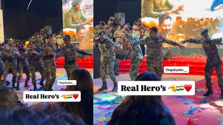 जब वर्दी में थिरके BSF जवान, बॉर्डर 2 के गाने पर दिखा देशभक्ति का ऐसा अंदाज, इंटरनेट पर छा गया वीडियो