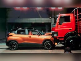2026 Tata Punch Facelift Undergoes Crash Test Against Truck: Video