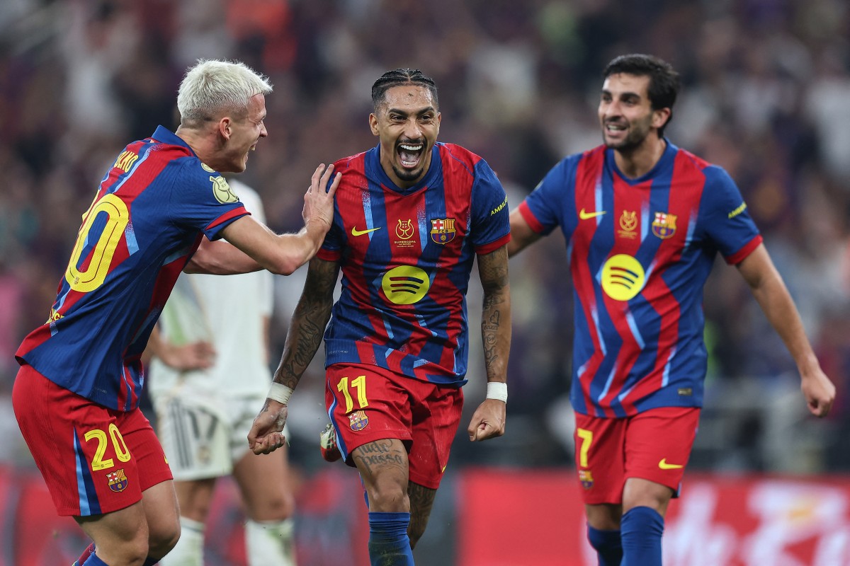 Supercopa Final LIVE: Barcelona Beat Madrid 3-2 In Thriller, Clinch 1st Trophy