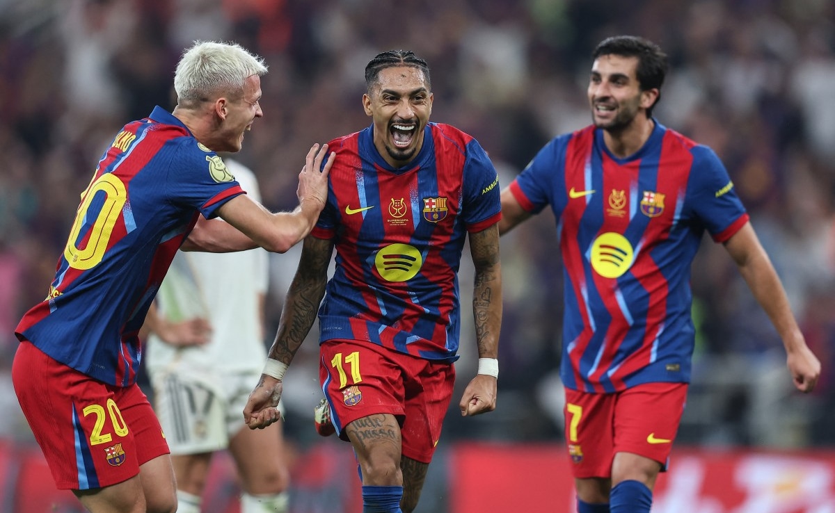 Barcelona vs Real Madrid LIVE, El Clasico Supercopa Final: Barcelona Beat Real Madrid 3-2 In Thriller, Clinch 1st Trophy Of Season