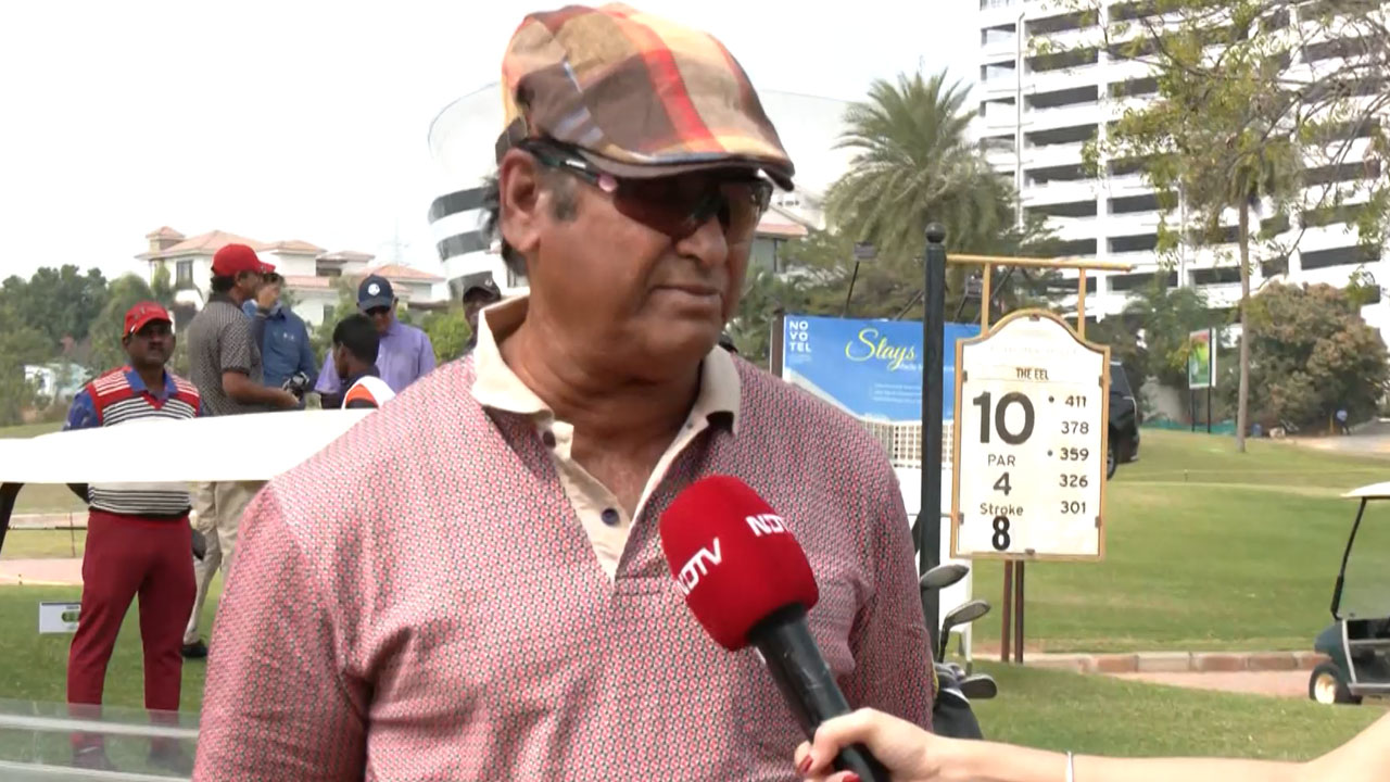 Ex-IGP Swaranjeet Sen: "Golf Is The Best For Fitness!" At NDTV PGTI Pro-Am