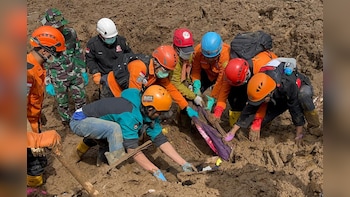 Rescuers Recover More Bodies From Landslide In Indonesia, With 72 Still Missing