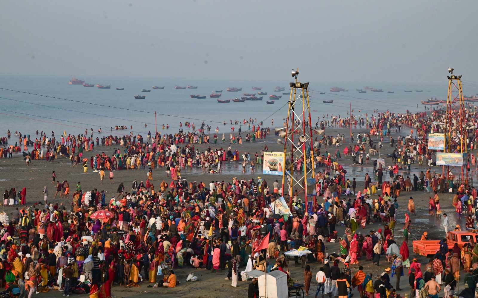 गंगासागर मेला 2026: 1.5 करोड़ श्रद्धालुओं के आने की उम्मीद, 1200 कैमरों से होगी चप्पे-चप्पे पर नजर