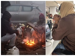 आज ठंड ने तो जान ही निकाल दी, जैकेट में भी लग रही थी कनकनी, हाथ-पैर हो जा रहे थे सुन्न