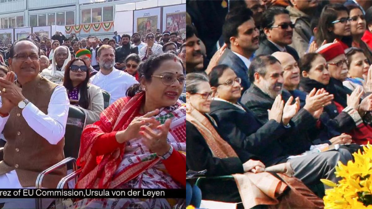 On Rahul Gandhi's R-Day Seat, Congress Flags 'Protocol' With A 2014 Pic