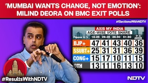 'Mumbai Wants Change, Not Emotion': Milind Deora On BMC Exit Polls