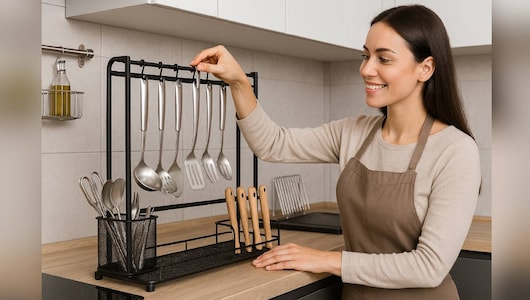 Utensils Racks: किचन के मॉडर्न बर्तन रैक पर ऐसी बेस्ट डील्स कहीं नहीं मिलेगी आपको, आज ही बजट में करें ऑर्डर