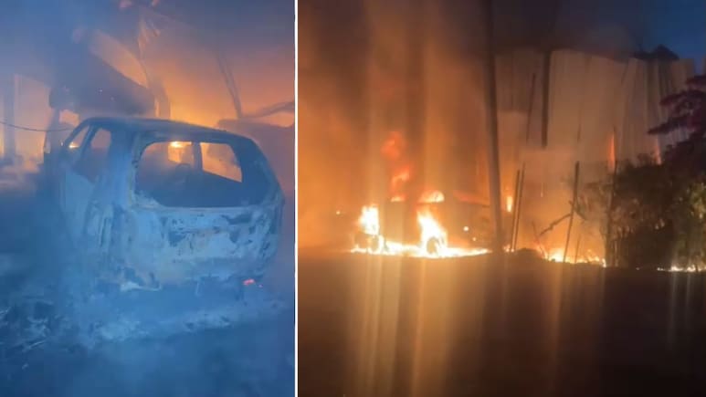 Mahakal Car Garage Fire: महाकाल ऑटोमोबाइल जेल कार गैरेज में लगी भीषण आग, 7 कार जलकर खाक&nbsp;