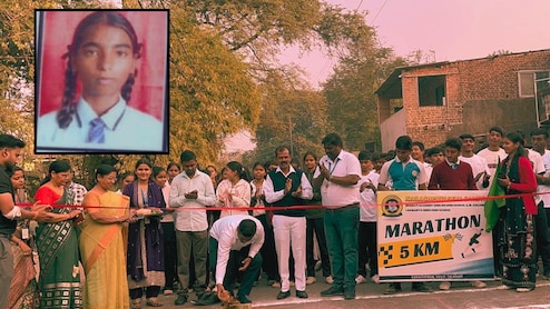 Palghar News : मॅरेथॉन स्पर्धेत तृतीत क्रमांक पटकावणाऱ्या 15 वर्षीय विद्यार्थिनीचा मृत्यू; कुटुंब हादरलं