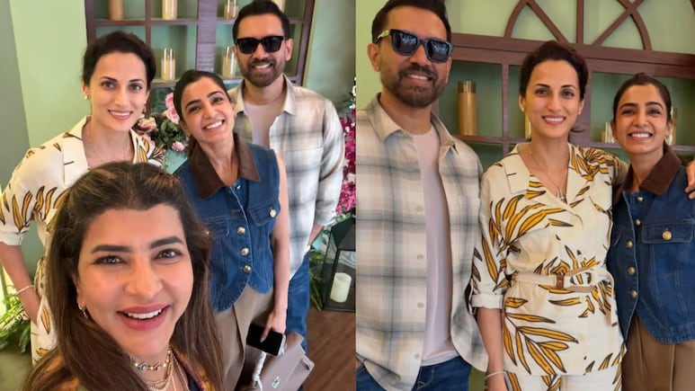 In Pics: Samantha Ruth Prabhu And Raj Nidimoru's Fun Day Out With Lakshmi Manchu, Shilpa Reddy