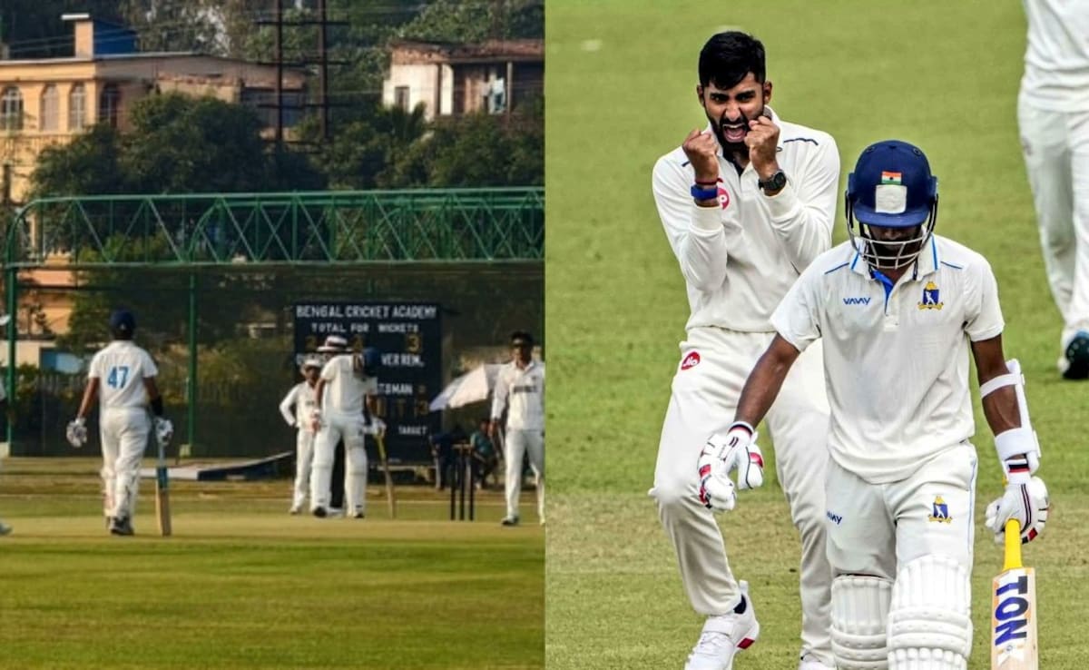 Ignored India Batter Leaves Crease For Drinks, Gets Run Out In Ranji Trophy