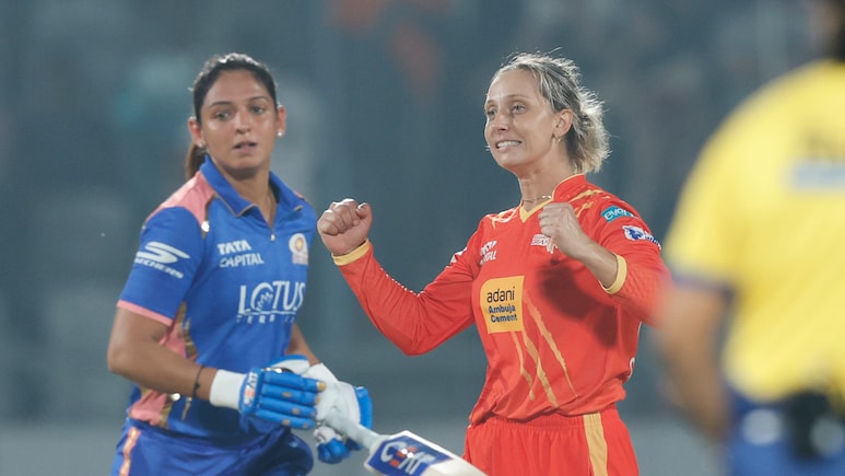 WPL 2026: Ashleigh Gardner, Georgia Wareham Star As Gujarat Giants Edge Mumbai Indians To Seal Eliminator Berth