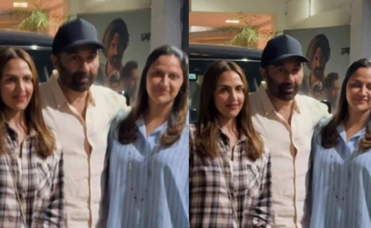 Sunny Deol Spotted With Sisters Esha And Ahana For The First Time Since Dharmendra's Death