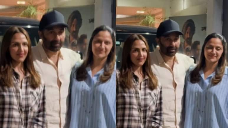 Sunny Deol Spotted With Sisters Esha And Ahana For The First Time Since Dharmendra's Death