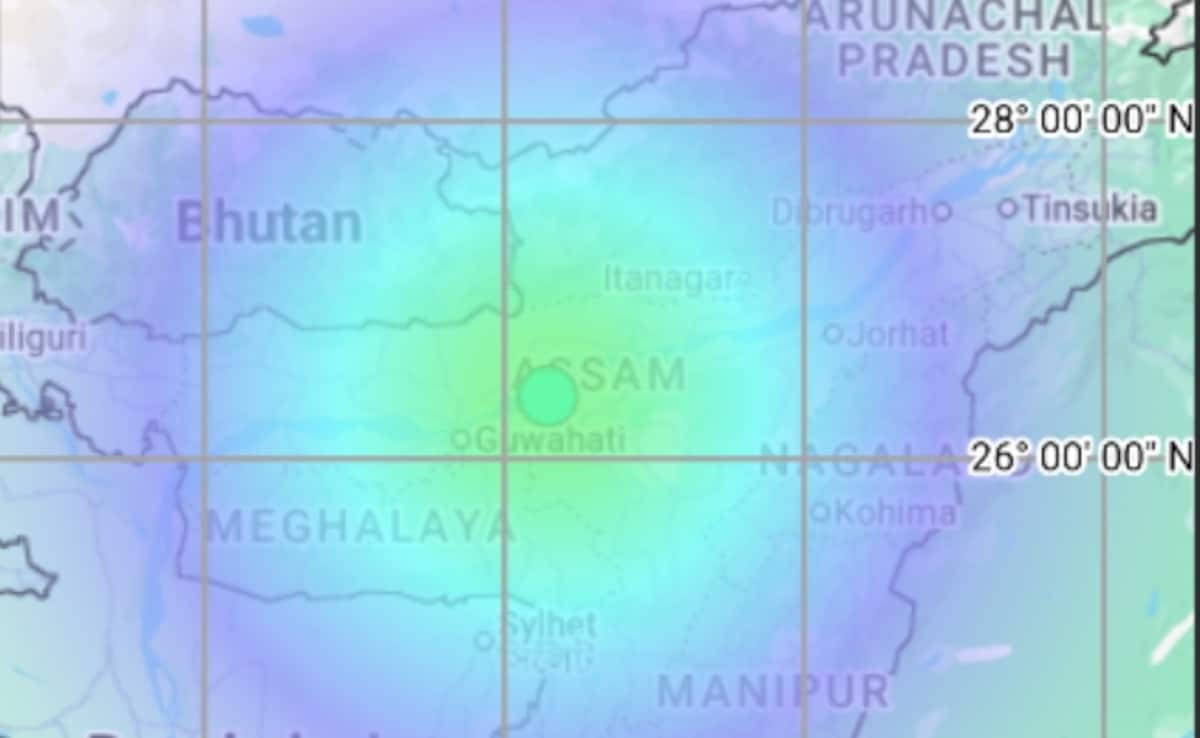 5.1 Magnitude Earthquake Hits Assam's Morigaon, Tremors Felt Across Northeast