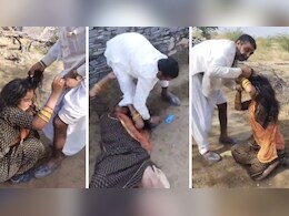 राजस्थान: महिला को बाल पकड़कर घसीटा, पेट पर पैर रखकर की पिटाई