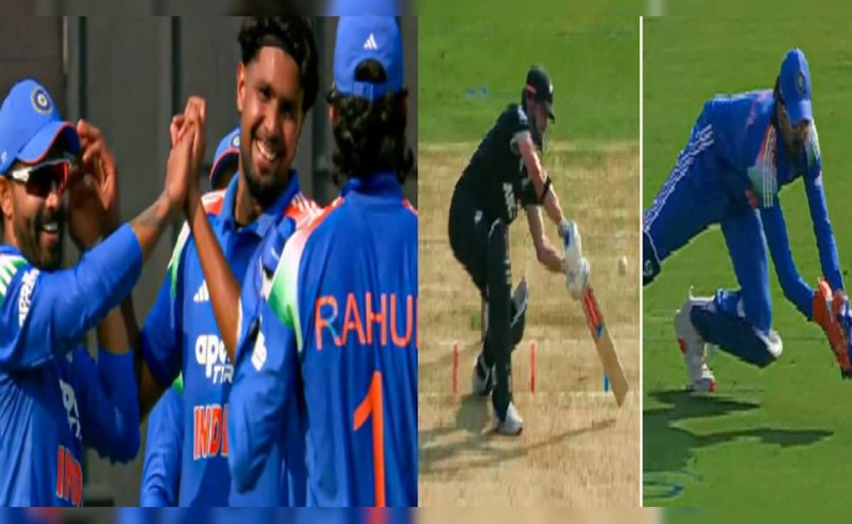 IND vs NZ 1st ODI LIVE Score: हर्षित राणा का धमाका, अब कॉनवे को आउट कर भारत को दिलाई दूसरी सफलता