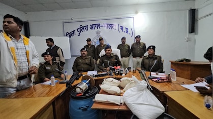 एमडी ड्रग्स फैक्ट्री का भंडाफोड़! 80 पुलिसकर्मियों ने राजस्थान में घुसकर की कार्रवाई, 5 करोड़ का माल बरामद