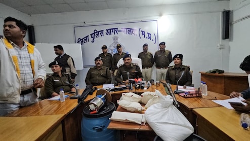 एमडी ड्रग्स फैक्ट्री का भंडाफोड़! 80 पुलिसकर्मियों ने राजस्थान में घुसकर की कार्रवाई, 5 करोड़ का माल बरामद