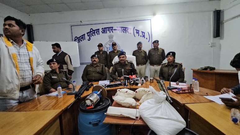 एमडी ड्रग्स फैक्ट्री का भंडाफोड़! 80 पुलिसकर्मियों ने राजस्थान में घुसकर की कार्रवाई, 5 करोड़ का माल बरामद