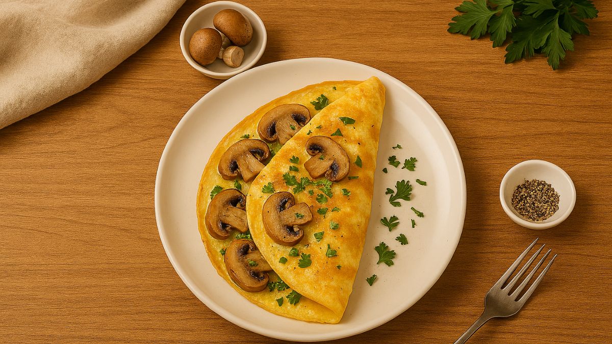 5 Secrets To Perfecting A Mushroom Omelette At Home