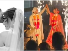 कृति सेनन की बहन नूपुर सेनन और स्टेबिन बेन ने क्रिश्चियन वेडिंग के बाद हिंदू रीति-रिवाजों से की शादी की, वीडियो वायरल