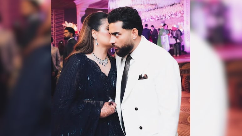 Karan Aujla's Wife Palak Shares Romantic Pic With Him Amid Cheating Allegations
