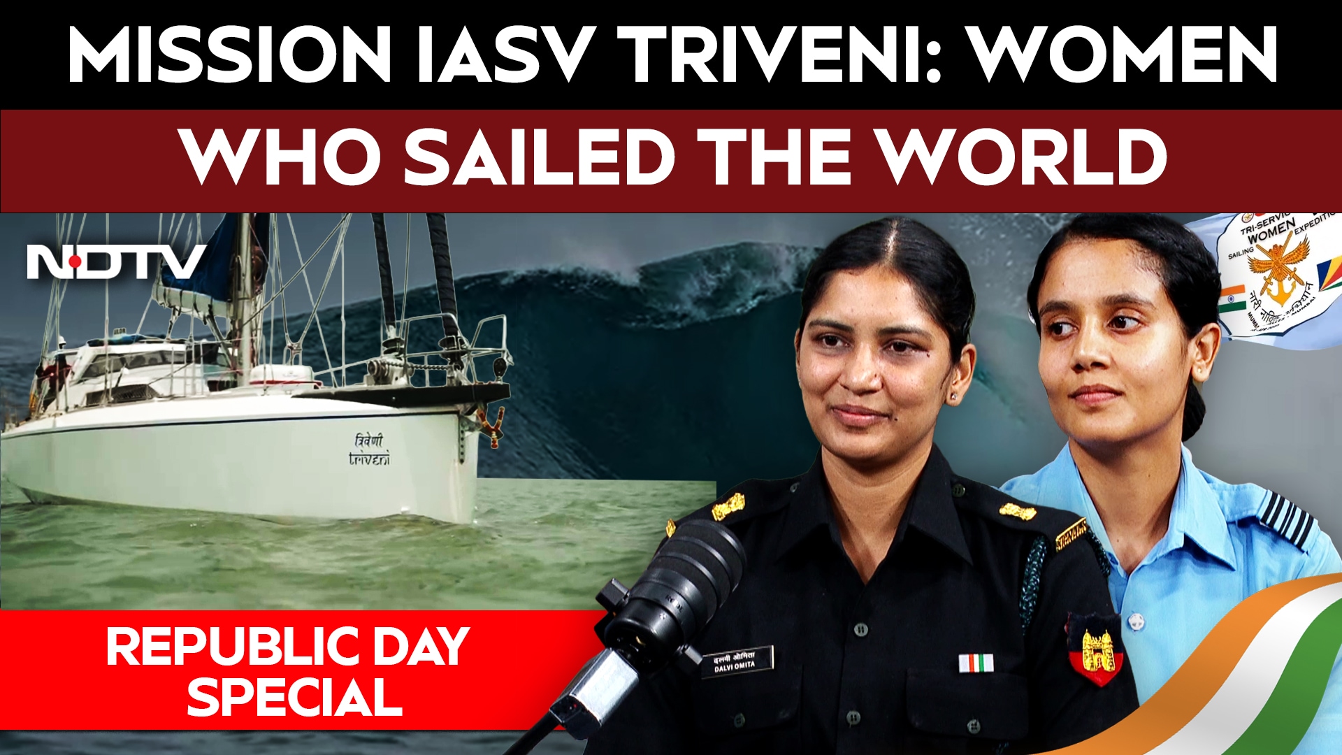 Republic Day Special: Officers of Historic Samudra Pradakshina Expedition On NDTV