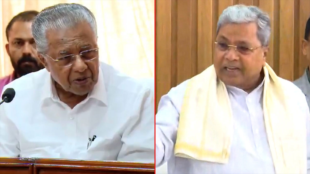 Siddaramaiah Writes To Kerala CM Over Proposed Malayalam Language Bill