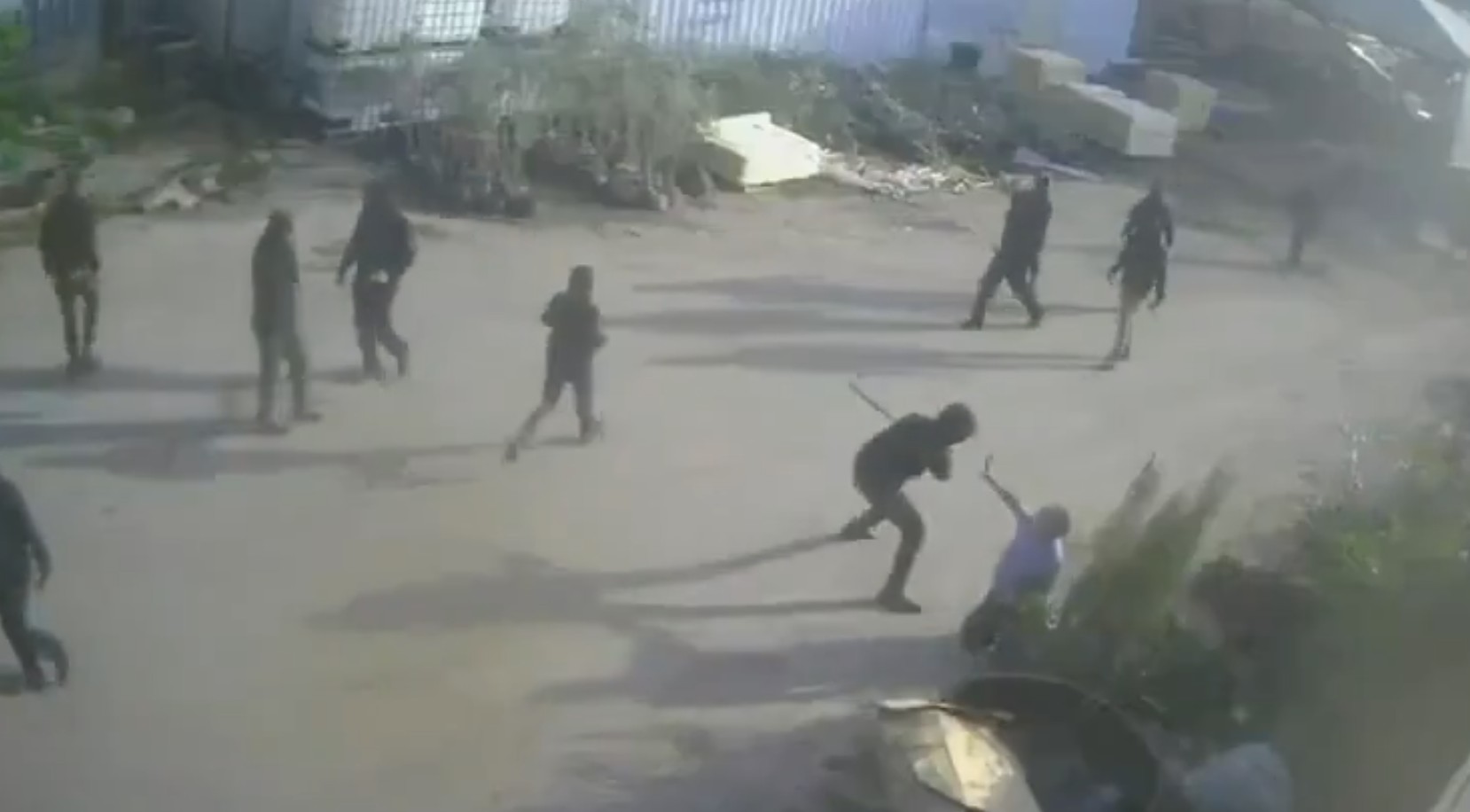 Video Shows Israeli Settlers Beating 64-Year-Old Palestinian Man In West Bank
