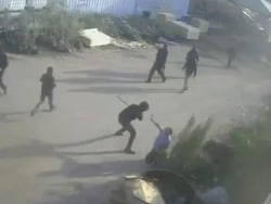 Video Shows Israeli Settlers Beating 64-Year-Old Palestinian Man In West Bank