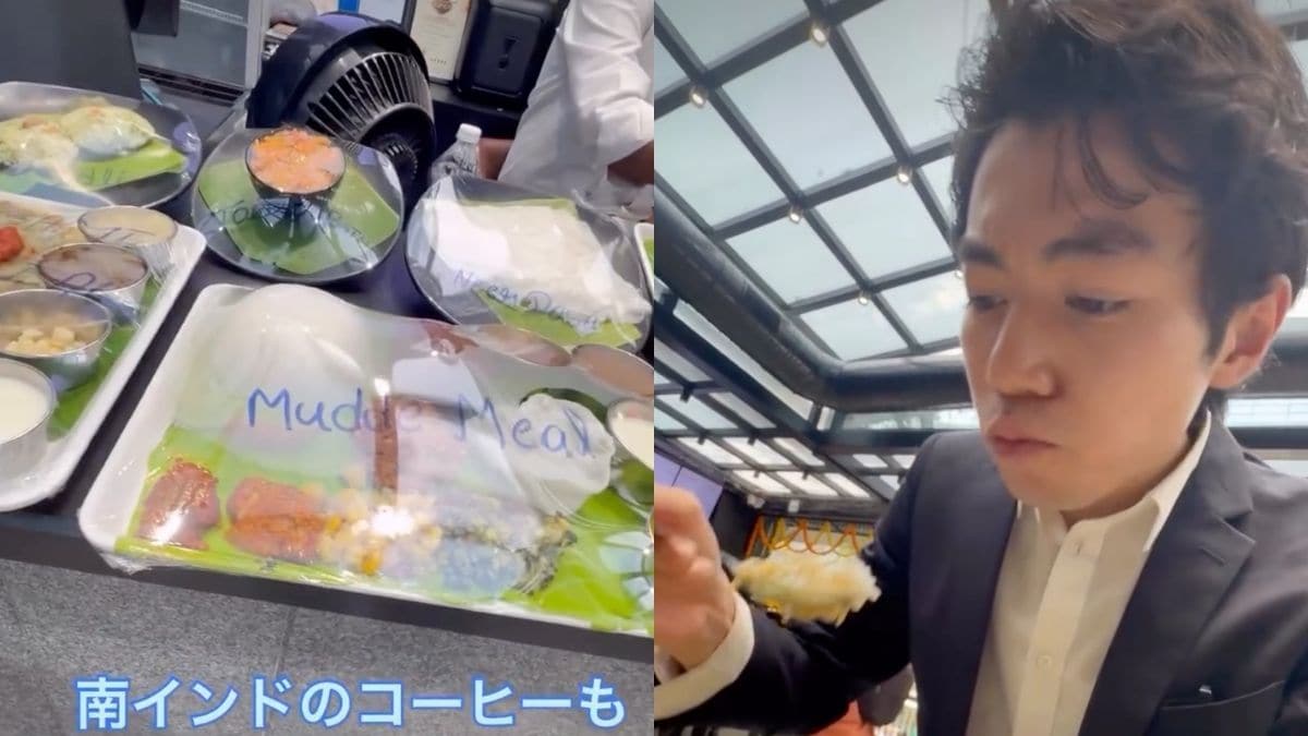 Mudde Meal For Rs 200? Tokyo Influencer Enjoys Vegetarian Food At Bengaluru's The Rameshwaram Cafe