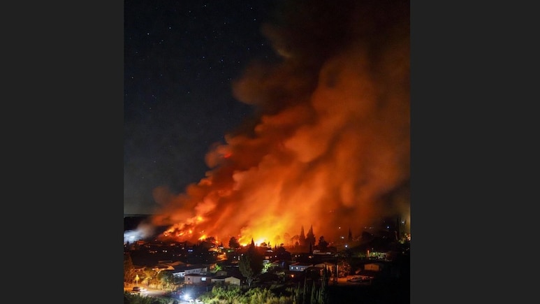 Deadly Wildfires Ravage Central And Southern Chile Amid Severe Heat Wave, 18 Dead