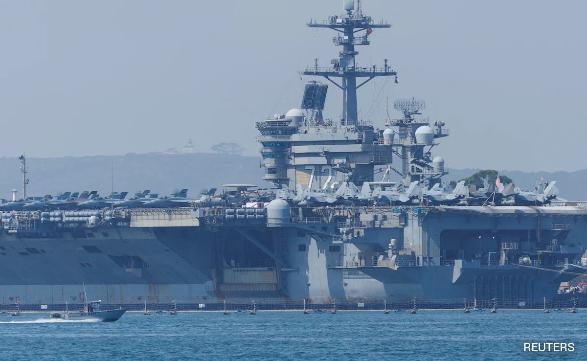 U.S. Carrier Lincoln Arrives in Middle East Amid Iran Tensions