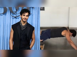 Ishaan Khattar 'Kills' It With Slider Planks. Watch Video