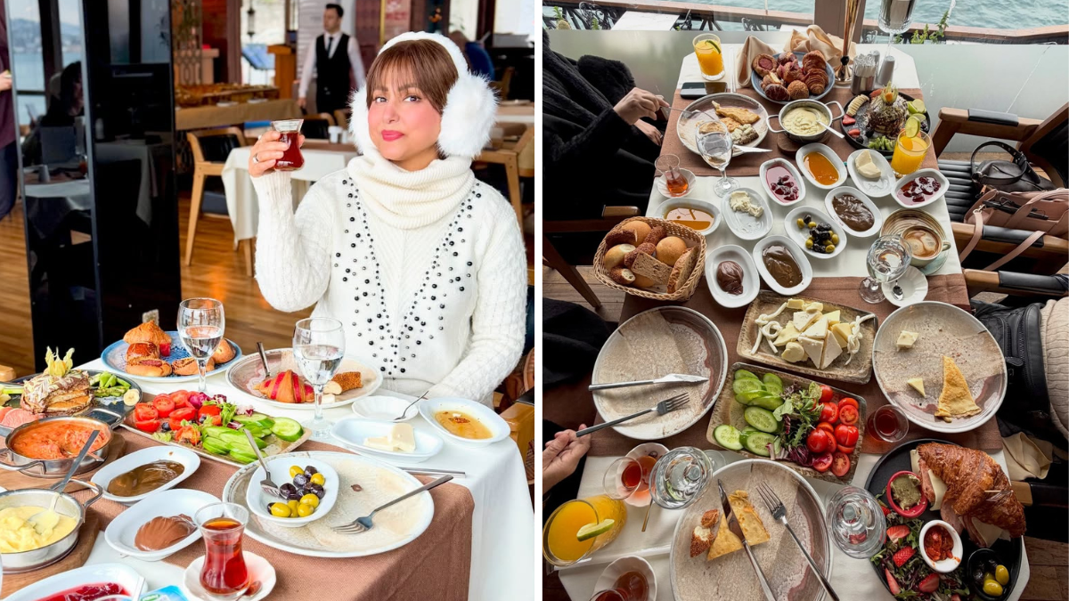 Hina Khan Feasts On A Lavish And "Unforgettable" Turkish Breakfast Spread In Istanbul