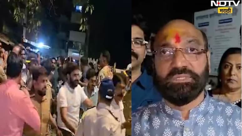 VIDEO : चेंबूरमध्ये बनावट अधिकारी अन् पैसे वाटपावरून राडा;  ठाकरे गट आक्रमक, उमेदवारही भावुक