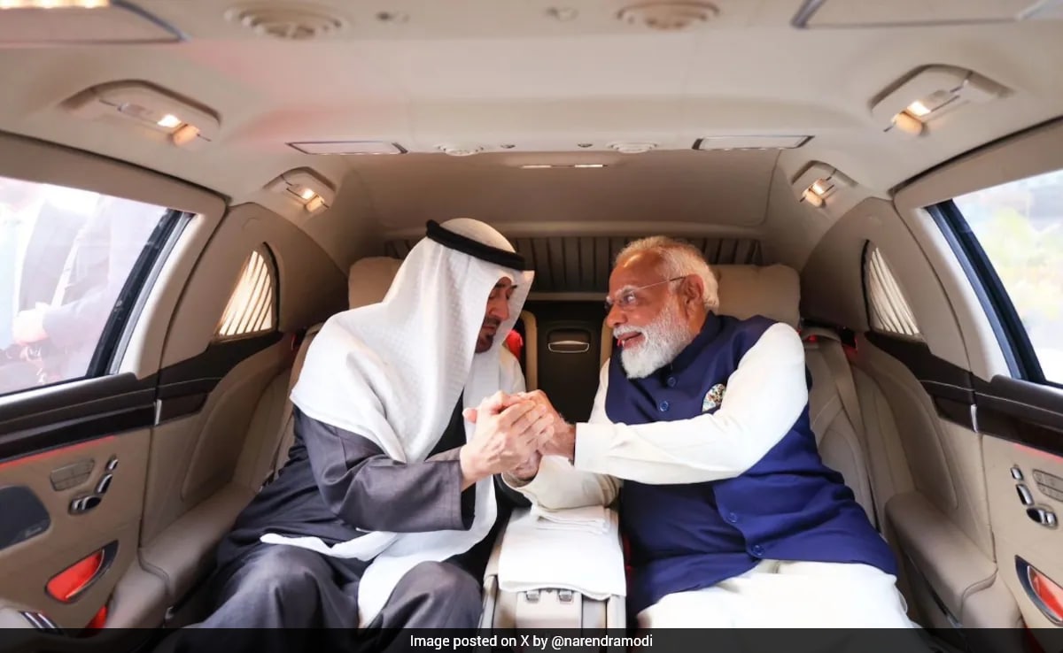 UAE President's 3-Hour India Visit And PM Modi's Special Gesture