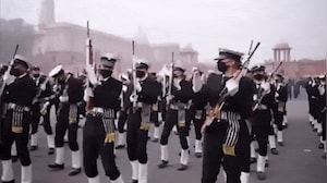 Indian Navy Contingent Dances To 'Monica O' My Darling' In Preparation For Republic Day 2026