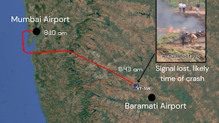 8:10 पर टेक ऑफ, 8:46 पर क्रैश: अजित पवार का विमान बीच रास्ते में कैसे शांत हो गया?