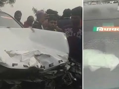 विधायक लिखी फॉर्च्यूनर ने तीन युवकों को रौंदा, 150 की स्पीड में 300 मीटर घसीट ले गई, कार में कौन था?