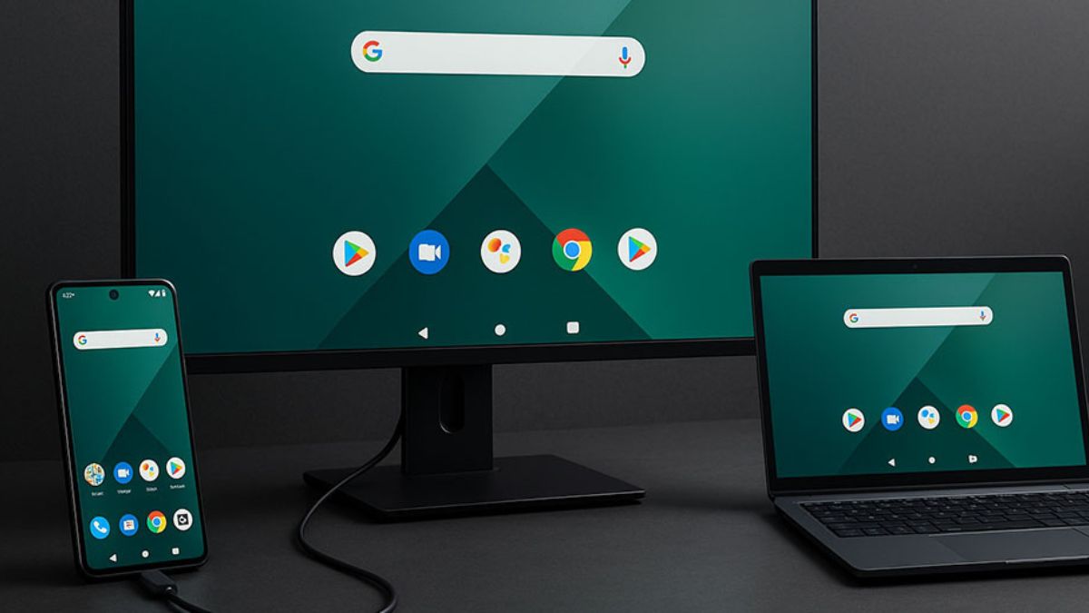 Googles Android für PC erhält möglicherweise eine überarbeitete Statusleiste und Chrome Erweiterungen