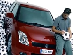Cristiano Ronaldo's First Major Car Ad Wasnt A Supercar, It Was A Suzuki Swift