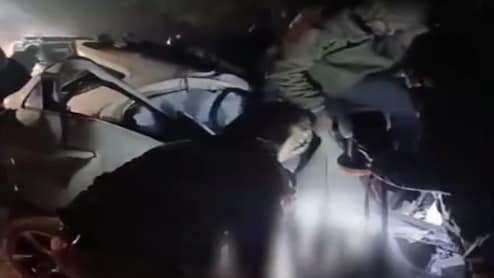 4 College Students Killed As Speeding EcoSport Rams Tree In Telangana