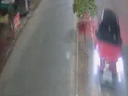 Video: Speeding SUV Hits Electricity Pole In Jabalpur, Plunges Area Into Darkness