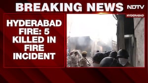 Five Killed In Fire At Furniture Shop Building In Hyderabad