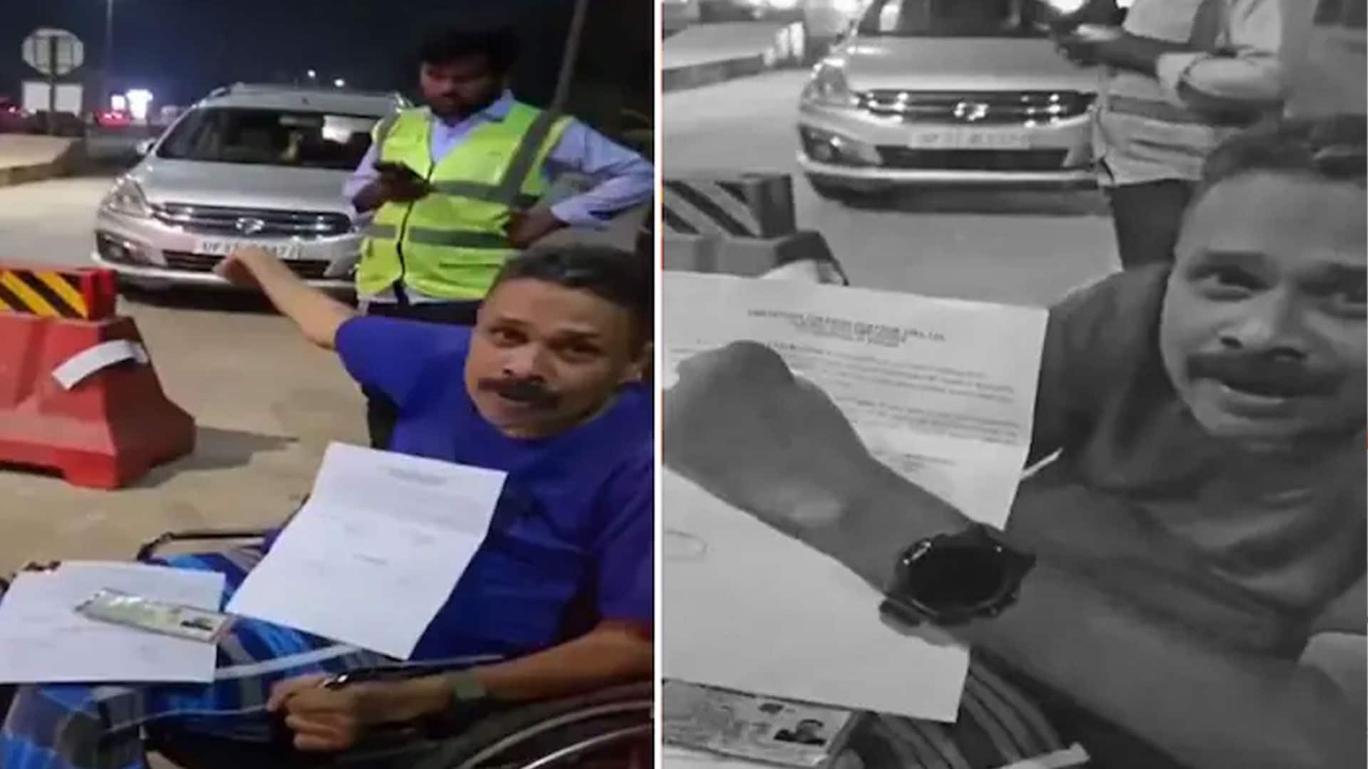 NHAI Clarifies After Ex-Army Officer On Wheelchair Alleges "Humiliation" At Karnataka Toll