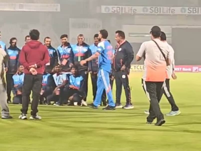 Virat Kohli's Big Gesture For Ground Staff After India's 1st ODI Win vs New Zealand Goes Viral
