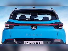 Tata Punch Facelift Pure Plus Variant Spotted At Dealership Yard