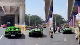Lamborghini Aventador SVJ Booked For Reckless Driving In Bengaluru: Viral Video